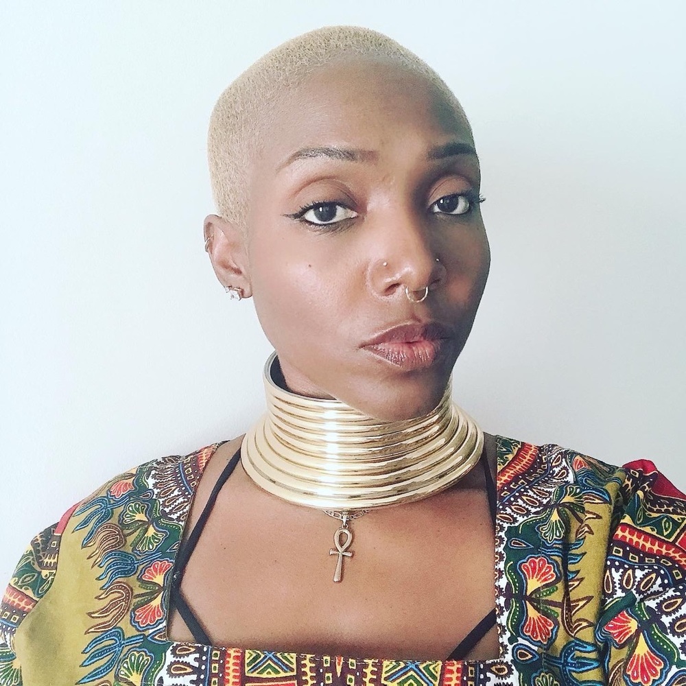 Gold Statement Choker